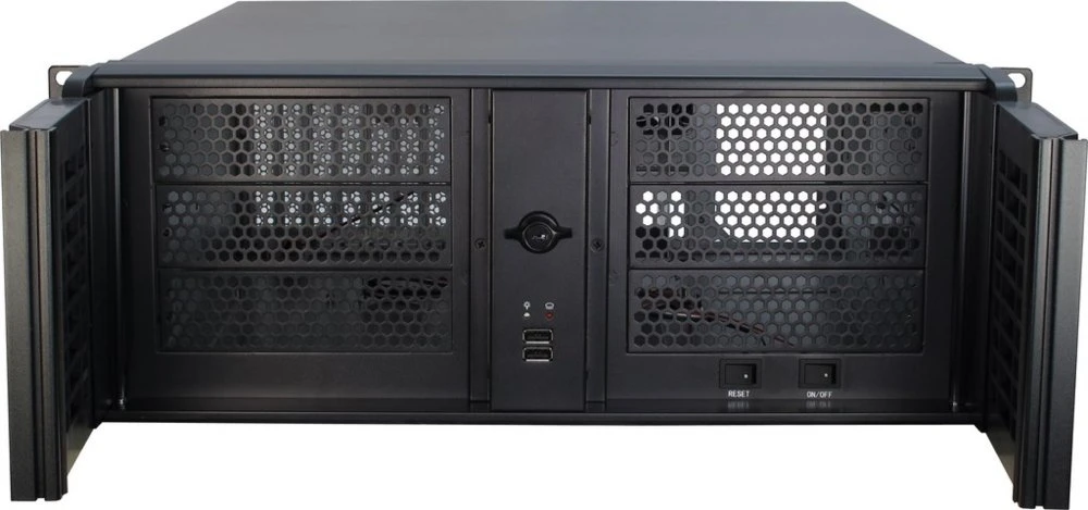 Inter-Tech IPC 4U-4098-S | Server Rack Case | Zwart - Afbeelding 3