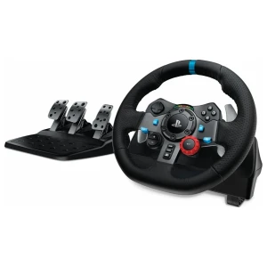 Logitech G29 Driving Force Stuurwiel + Pedalen | Force Feedback | 900° Rotatie | USB 2.0 | Compatibel met PC, PS3, PS4, PS5