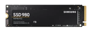 Samsung 980 | 1TB NVMe SSD | M.2 Gen3 | 3.500 MB/s Lezen | 3.000 MB/s Schrijven