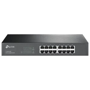 TP-Link TL-SF1016 | 16-poorts Fast Ethernet Switch (10/100 Mbps) | Unmanaged | 1U Rackmount | Zwart