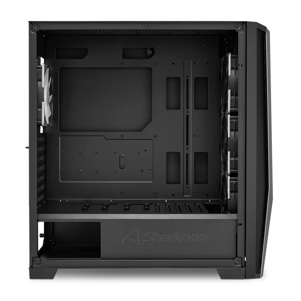Sharkoon TG7M RGB | Midi Tower Case | Zwart - Afbeelding 6