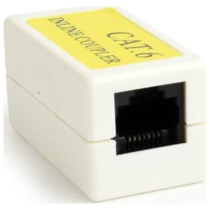 Gembird kabel-tussenstuk | RJ-45 female | Wit | NCA-LC6-01