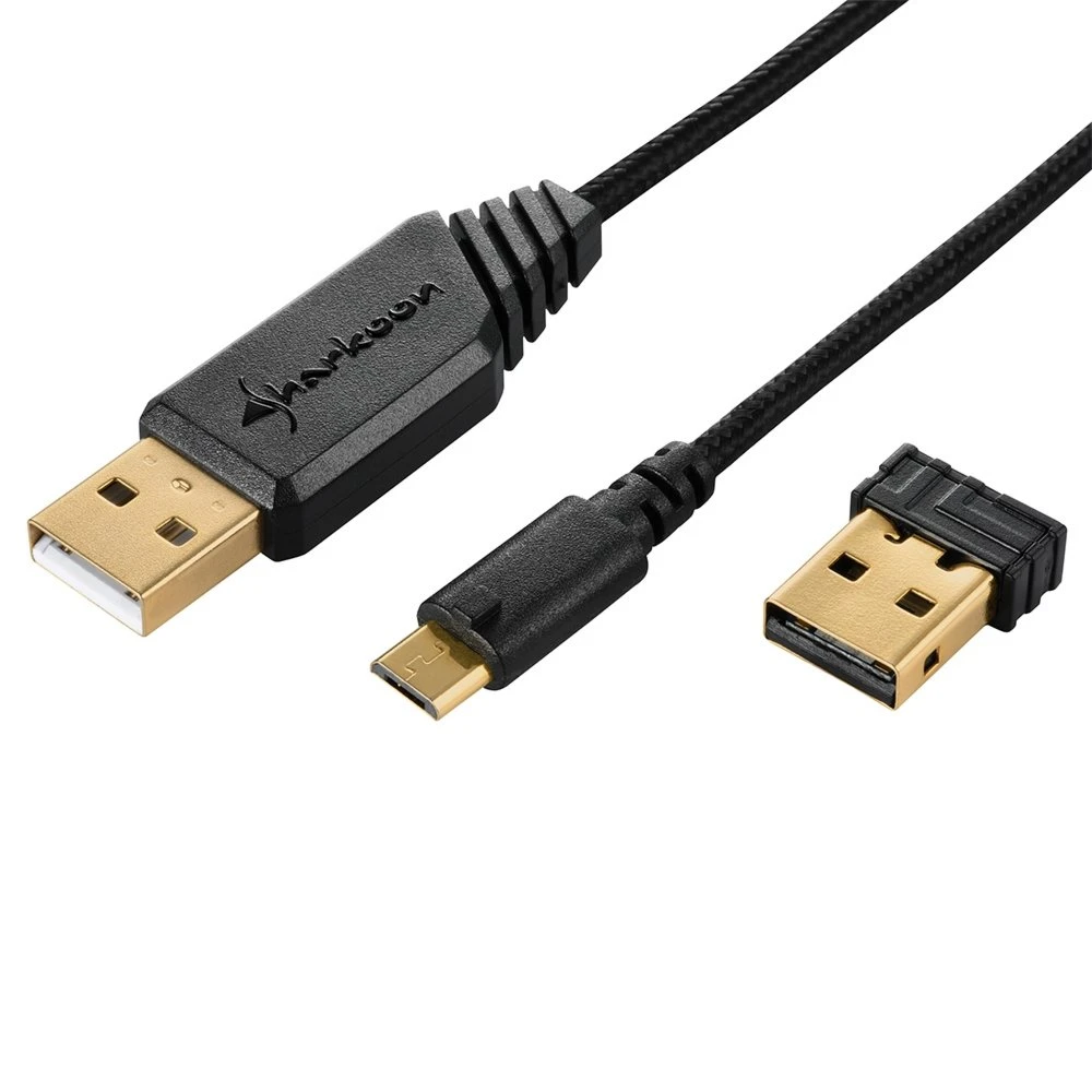 Sharkoon Skiller SGM3 | Draadloze Gaming Muis | Rechtshandig | RF + USB-A | 6000 DPI | Zwart - Afbeelding 6