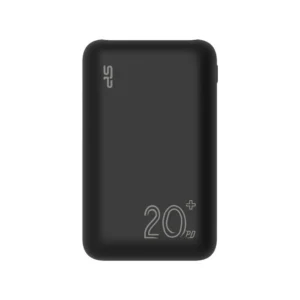 Silicon Power QS58 | Powerbank | 20000 mAh | Li-Po | USB-C & USB-A | Zwart