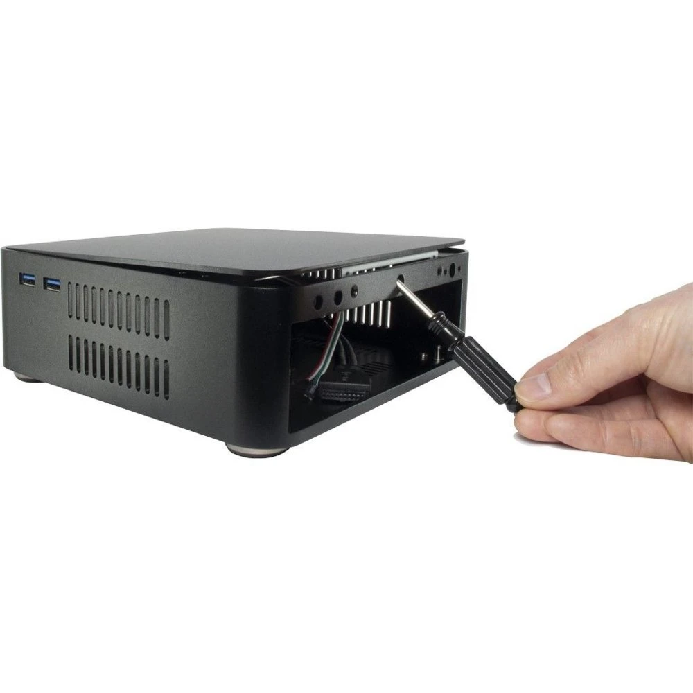 Inter-Tech ITX A60 | Mini-ITX Case | 60 Watt Voeding | Zwart - Afbeelding 10
