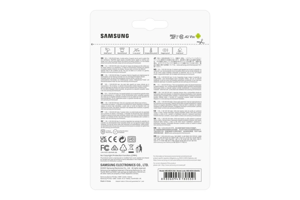 Samsung EVO Plus | MicroSDXC | 512GB | Class 10 | UHS-I U3 | Inclusief adapter - Afbeelding 9