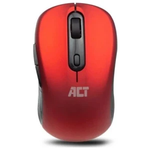 ACT AC5135 | Draadloze Muis | Links- en Rechtshandig | RF | 1600 DPI | Rood/Zwart