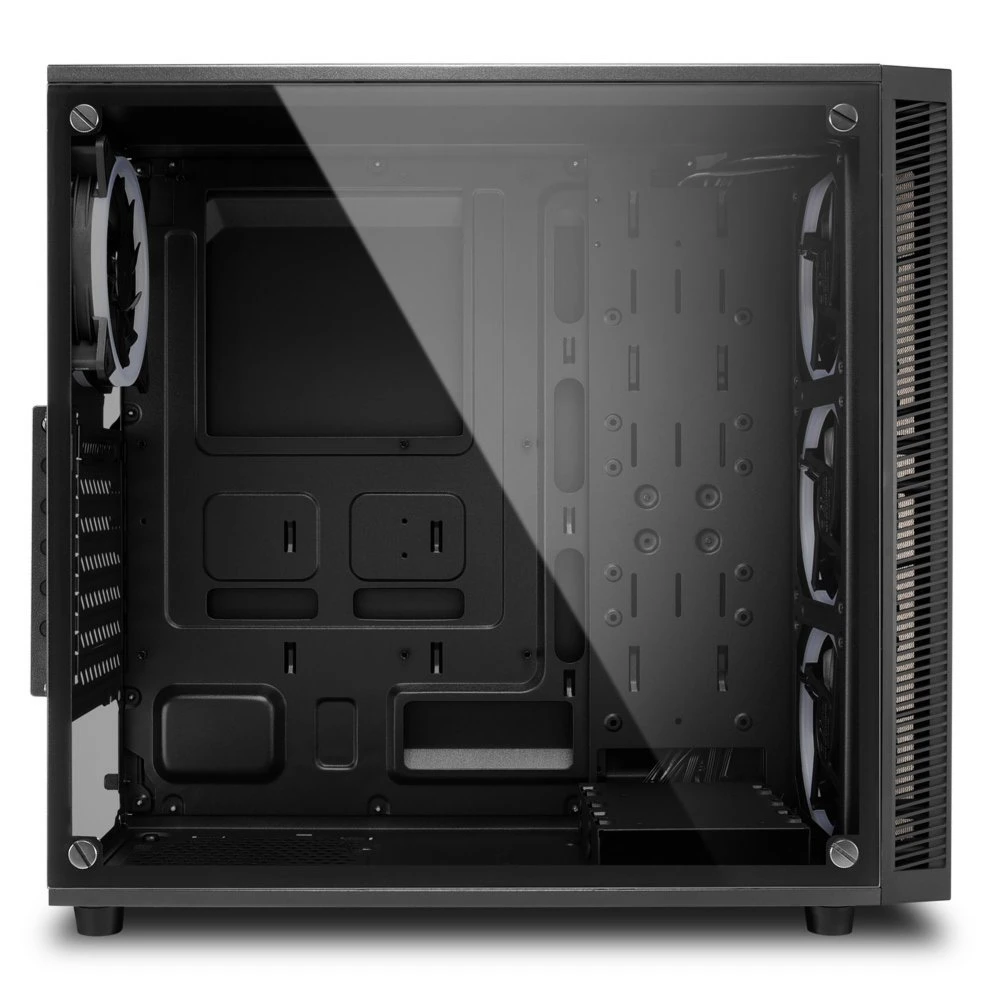Sharkoon TG4M RGB | Midi Tower Case | Zwart - Afbeelding 4