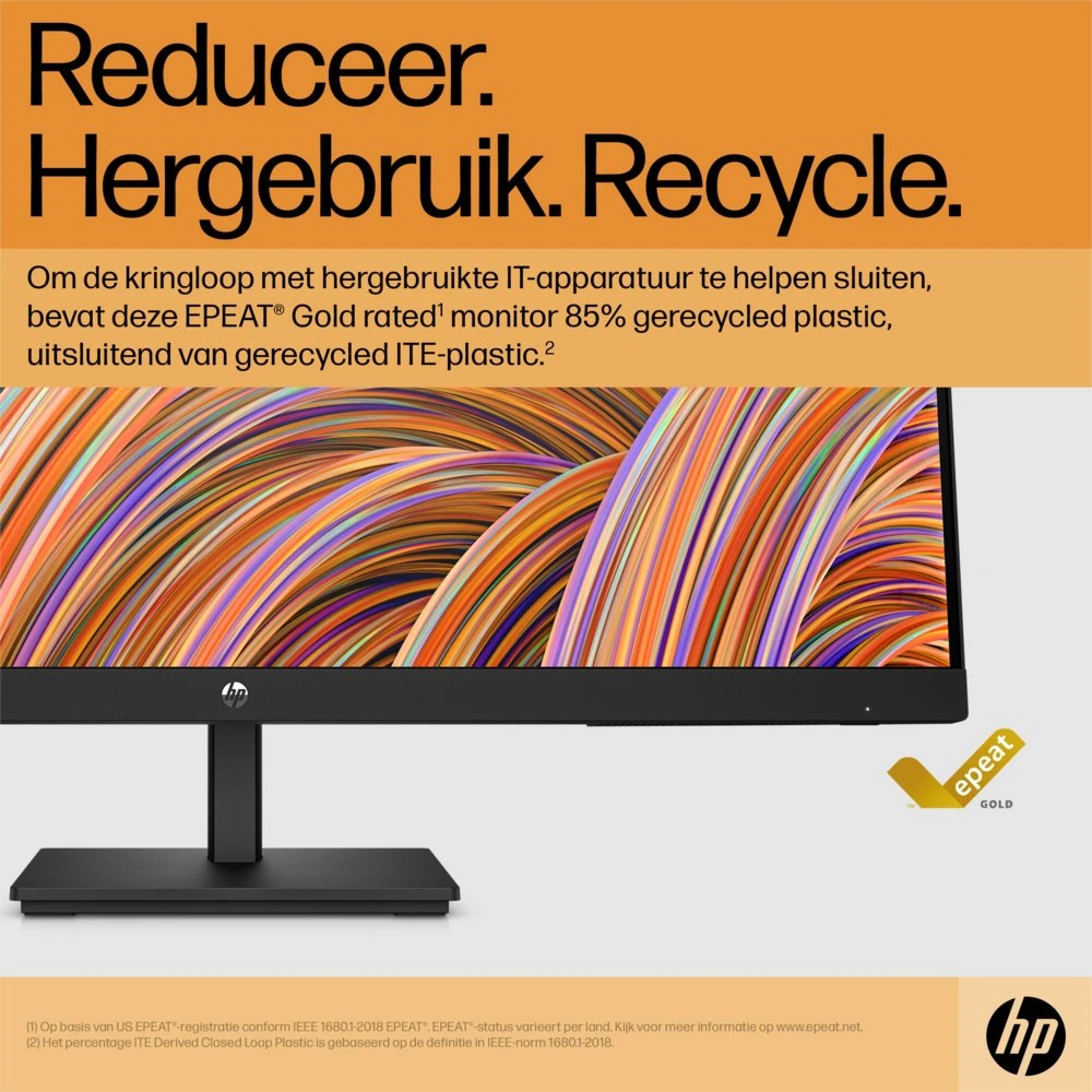 HP V27i G5 27" | 1920x1080 IPS | 75Hz | Monitor - Afbeelding 12