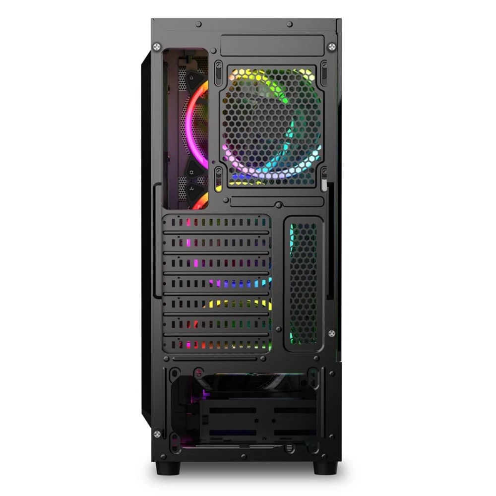 Sharkoon RGB Wave | Tower Case | Zwart - Afbeelding 8