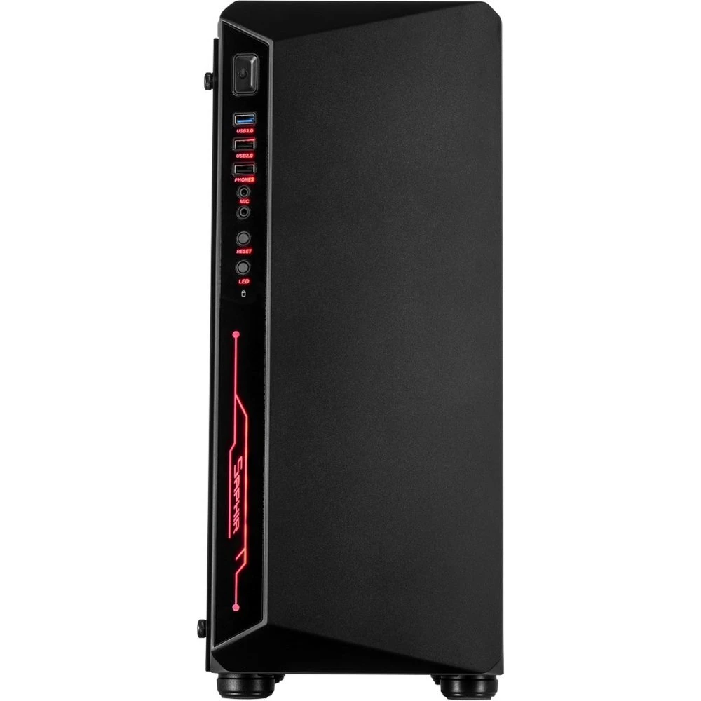 Inter-Tech C-3 Saphir RGB | Midi Tower | Zwart - Afbeelding 7