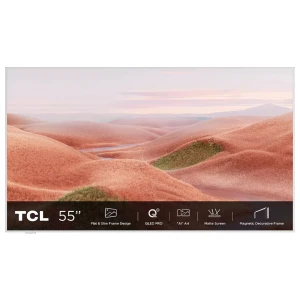 TCL NXTFRAME 55A300W | 55" 4K Ultra HD QLED Smart TV | Google TV | Dolby Vision | 120Hz | Slim Design