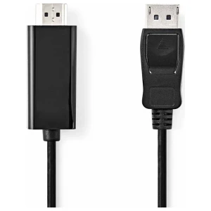 Nedis CCGL37100BK20 | DisplayPort-naar-HDMI video kabel | 2 m | DisplayPort Male naar HDMI Type A (Standaard) | Full HD 1080p | Zwart