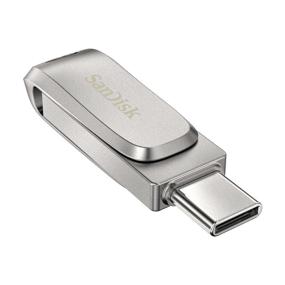 SanDisk Ultra Dual Drive | 1TB USB-C 3.2 & USB-A 3.2 Flash Drive | Roestvrijstaal - Afbeelding 4