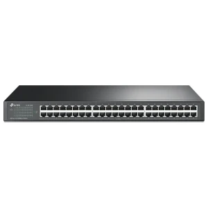 TP-Link TL-SF1048 | 48-poorts Fast Ethernet Unmanaged Switch | 19" Rackmount | Plug & Play | Zwart