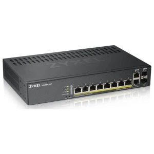 Zyxel GS1920-8HPV2 | Managed Switch | Gigabit Ethernet (10/100/1000) | Power over Ethernet (PoE) | Zwart