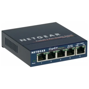 Netgear ProSAFE GS105 | Unmanaged Switch | 5 Poorten | Gigabit Ethernet (10/100/1000 Mbps) | Desktop