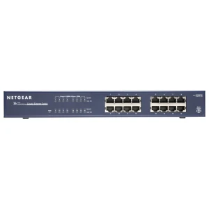 Netgear ProSAFE JGS516 | Unmanaged Switch | 16 Poorten | Gigabit Ethernet (10/100/1000 Mbps)