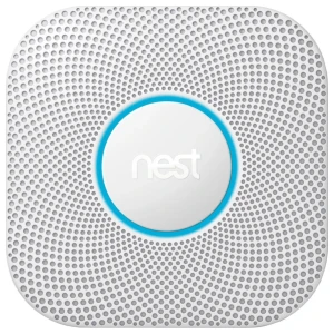 Google Nest Protect | Slimme Rook- en Koolmonoxidemelder | Batterijgevoed