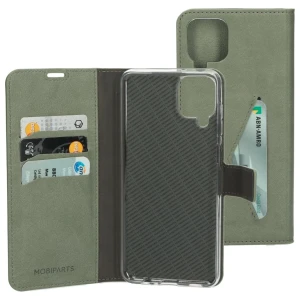 Mobiparts Classic Wallet Case | Samsung Galaxy A12 (2021) | Stone Green