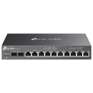 TP-Link Omada TL‑ER7212PC | Gigabit VPN Router & PoE+ Switch | 110 W PoE+ | Omada SDN Controller | Fanless Desktop/Wall