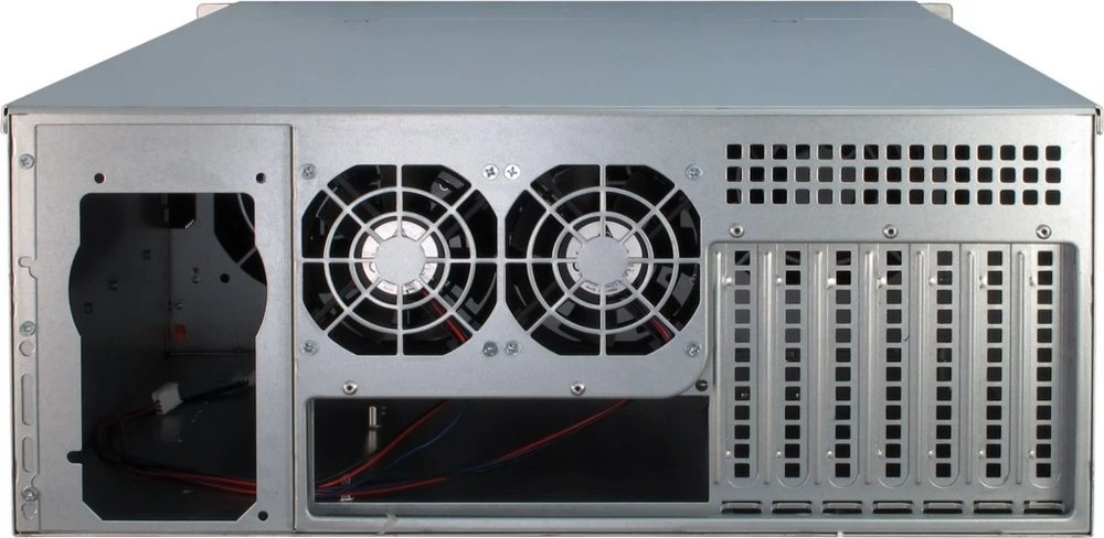 Inter-Tech 4U-4416L | Server Rack Case | Zwart/Zilver - Afbeelding 4