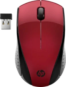 HP 220 | Draadloze Muis | Links- en Rechtshandig | RF | 1600 DPI | Rood