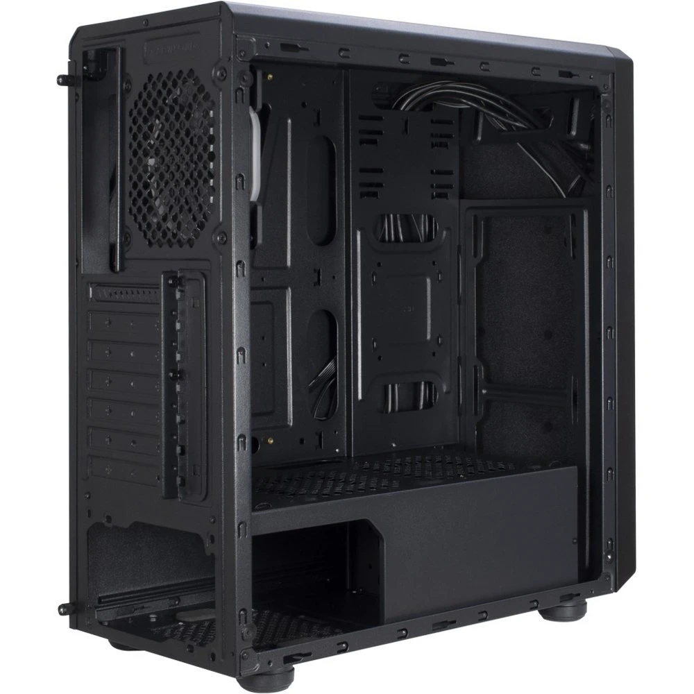Inter-Tech C-3 Saphir RGB | Midi Tower | Zwart - Afbeelding 2