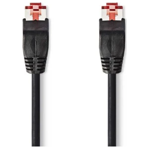 Nedis U/UTP Cat 6 Netwerkkabel | 1 m | Zwart