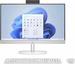 HP All-in-One 24-cr0005nw | 24" Full HD IPS | AMD Ryzen 5 7520U | 8GB DDR5 | 512GB SSD | Windows 11 Home