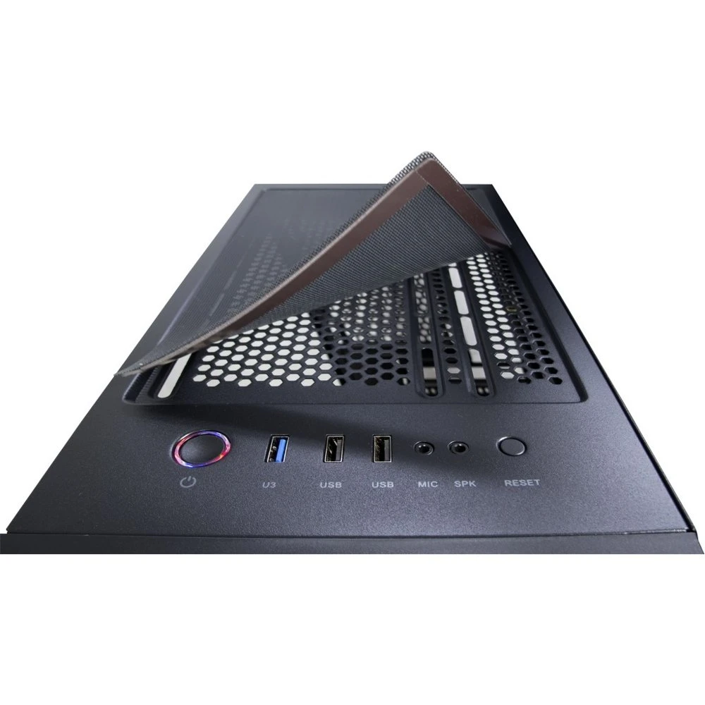 Inter-Tech C-303 Mirror | Tower Case | Zwart - Afbeelding 9