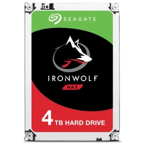 Seagate IronWolf ST4000VN008 | 4TB 3.5" NAS HDD | SATA III | 5900 rpm | 64MB Cache
