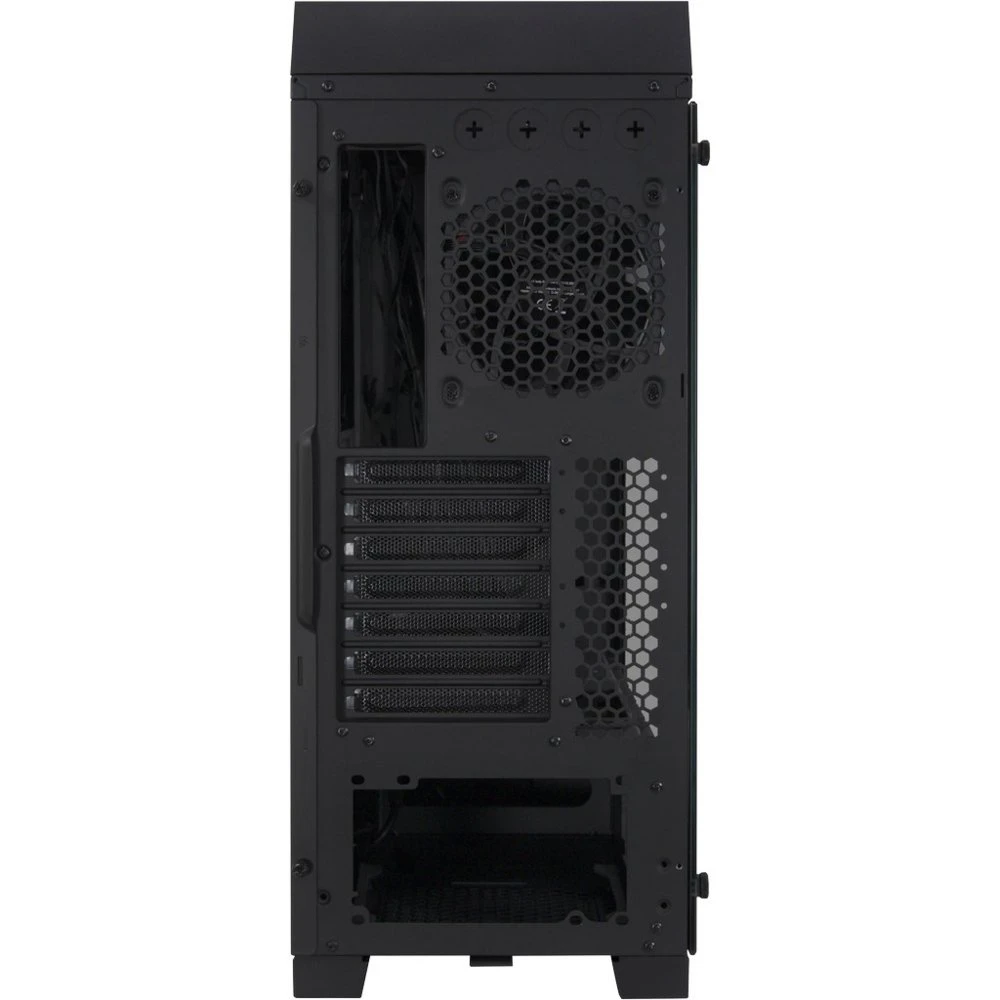 Inter-Tech X-908 Infini2 | Infinity Mirror | Tower Case | USB-C | Zwart - Afbeelding 4