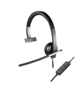 Logitech H650e | Bedrade On-ear Mono Headset | USB-A | Zwart/Zilver