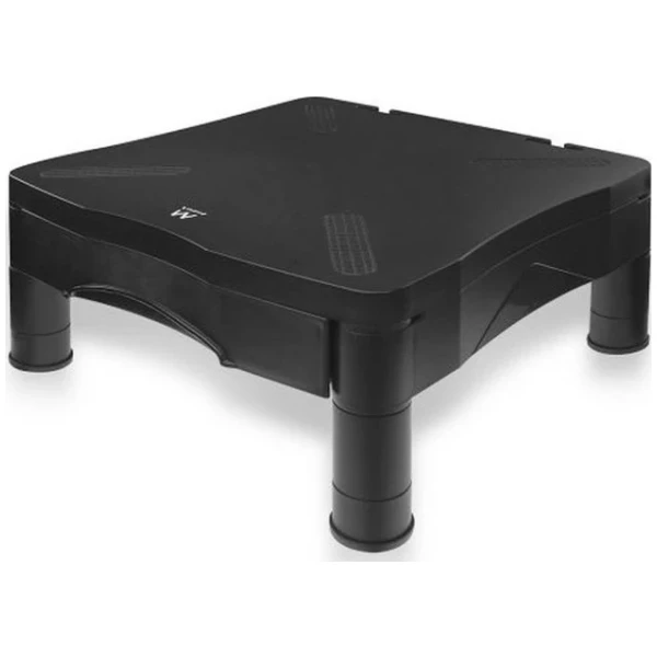 Ewent EW1280 Vrijstaande CPU-standaard – Verstelbaar 15,5–25,5 Cm – Met 4 Wielen (2 Vergrendelbaar) – Geschikt Voor Gaming En Kantoor – Zwart