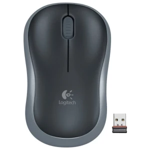 Logitech M185 | Draadloze Muis | Links- en Rechtshandig | RF | 1000 DPI | Zwart/Grijs