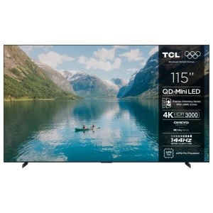 TCL 115C7K | 115" 4K Ultra HD QD-MiniLED | 120Hz | Google TV | HDMI 2.1 | Dolby Vision IQ | Smart TV
