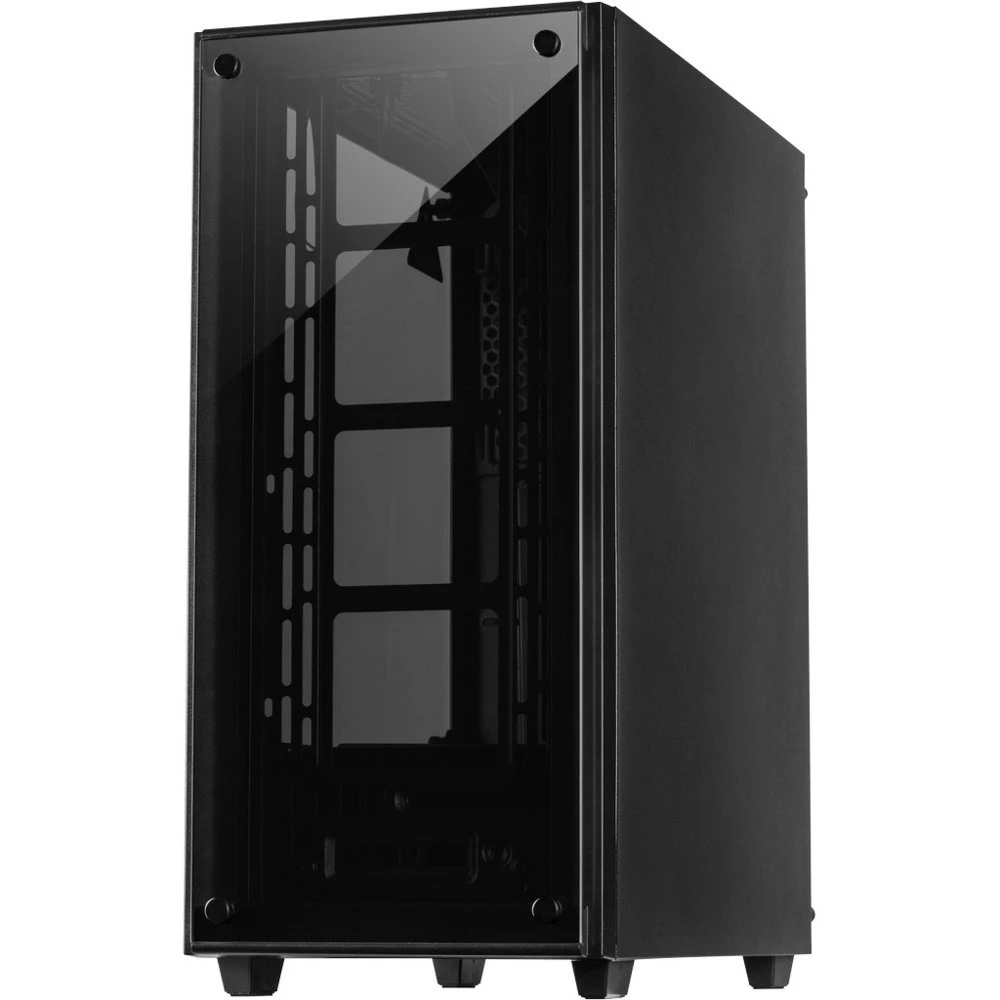 Inter-Tech C-303 Mirror | Tower Case | Zwart - Afbeelding 3