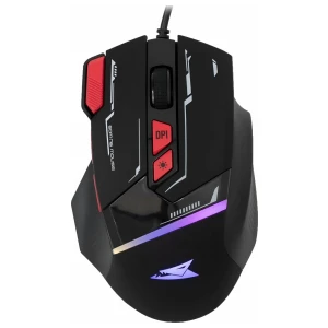 Baracuda MANTA RGB | Bekabelde Gaming Muis | Rechtshandig | USB-A | 12800 DPI | Zwart