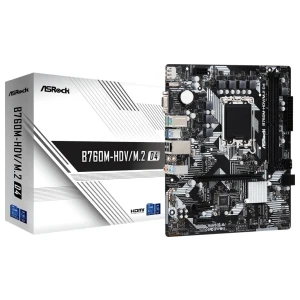 Asrock B760M-HDV/M.2 D4 | Socket LGA 1700 | Intel B760 | 2xDDR4 | Micro-ATX | Moederbord