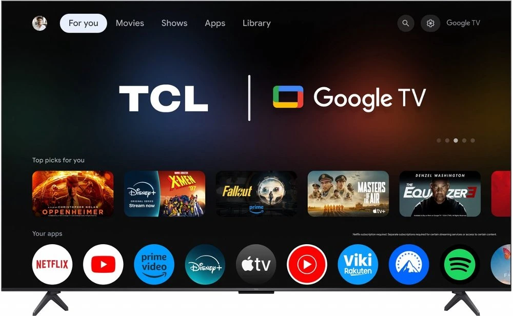 TCL 65C61KS | 65" 4K Ultra HD QD-MiniLED Smart TV | 120Hz | Google TV + Wifi | Dolby Vision | HDMI 2.1 (2025) - Afbeelding 4
