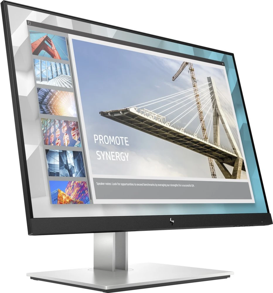 HP E24i G4 24" | 1920x1200 WUXGA IPS | 60Hz | 5ms | 99% sRGB | USB Hub | Ergonomisch Verstelbaar | Monitor - Afbeelding 3