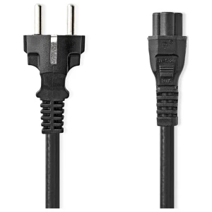 Nedis CEGL10130BK20 | Elektriciteitssnoer | 2 m | CEE 7/17 naar CEE 16/5 | Zwart