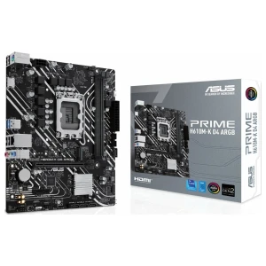 ASUS PRIME H610M-K D4 ARGB | Socket LGA 1700 | Intel H610 | 2xDDR4 | Micro-ATX | Moederbord
