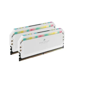 Corsair Dominator Platinum RGB Wit | 32GB 2x16GB DDR5 | 6200MHz | DIMM | CL36 | Geheugenmodule | RAM