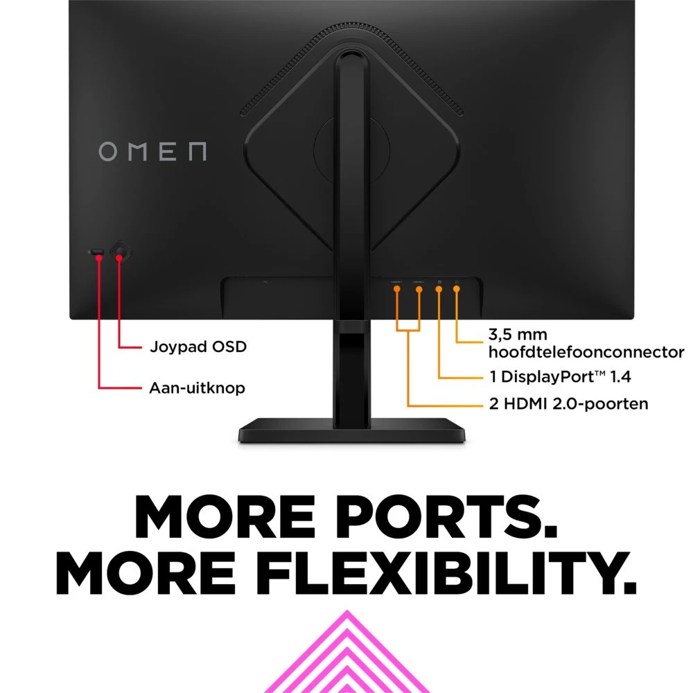 HP Omen 780F9AA 27" | 1920 x 1080 IPS | 165Hz | Gaming Monitor - Afbeelding 11