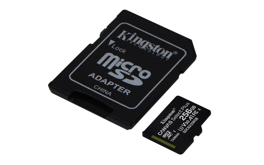 Kingston Canvas Select Plus | MicroSDXC | 256GB | Class 10 | UHS-I U1 - Afbeelding 4