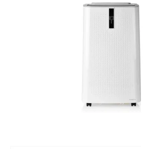 Nedis WIFIACMB1WT9 | Mobiele airconditioner | 3-in-1: koelen, ontvochtigen, ventileren | 9000 BTU | Wi-Fi & app-bediening | 65 dB | Wit