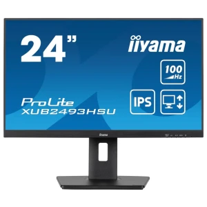 Iiyama ProLite XUB2493HSU-B6 24'' | 1920x1080 IPS | 100Hz | AdaptiveSync | USB-Hub | In hoogte verstelbaar | Full HD Monitor