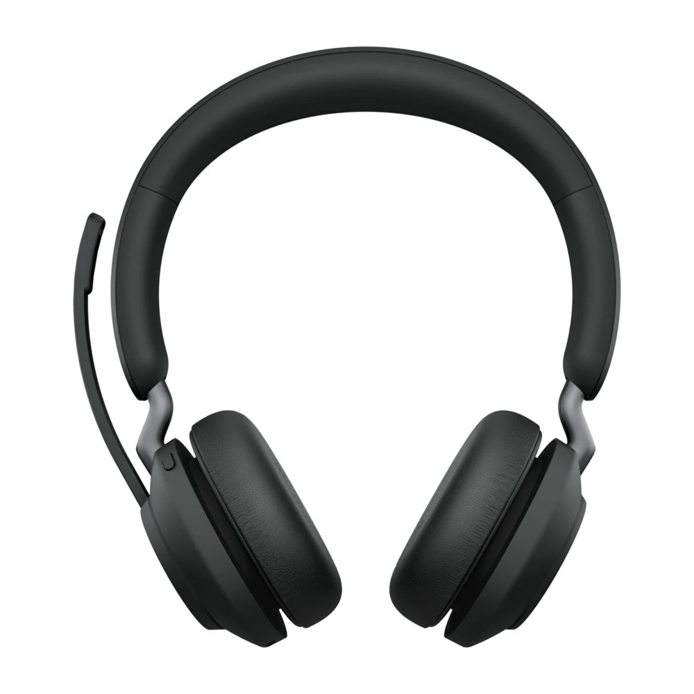 Jabra Evolve 65 | Draadloze On-Ear Headset | Bluetooth | Oplaadstation | Zwart - Afbeelding 2